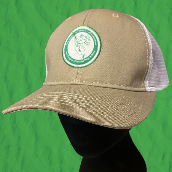 Saint Patrick’s Day Golf Tournament SnapBack Mesh Adjustable hat - Picture 3 of 9